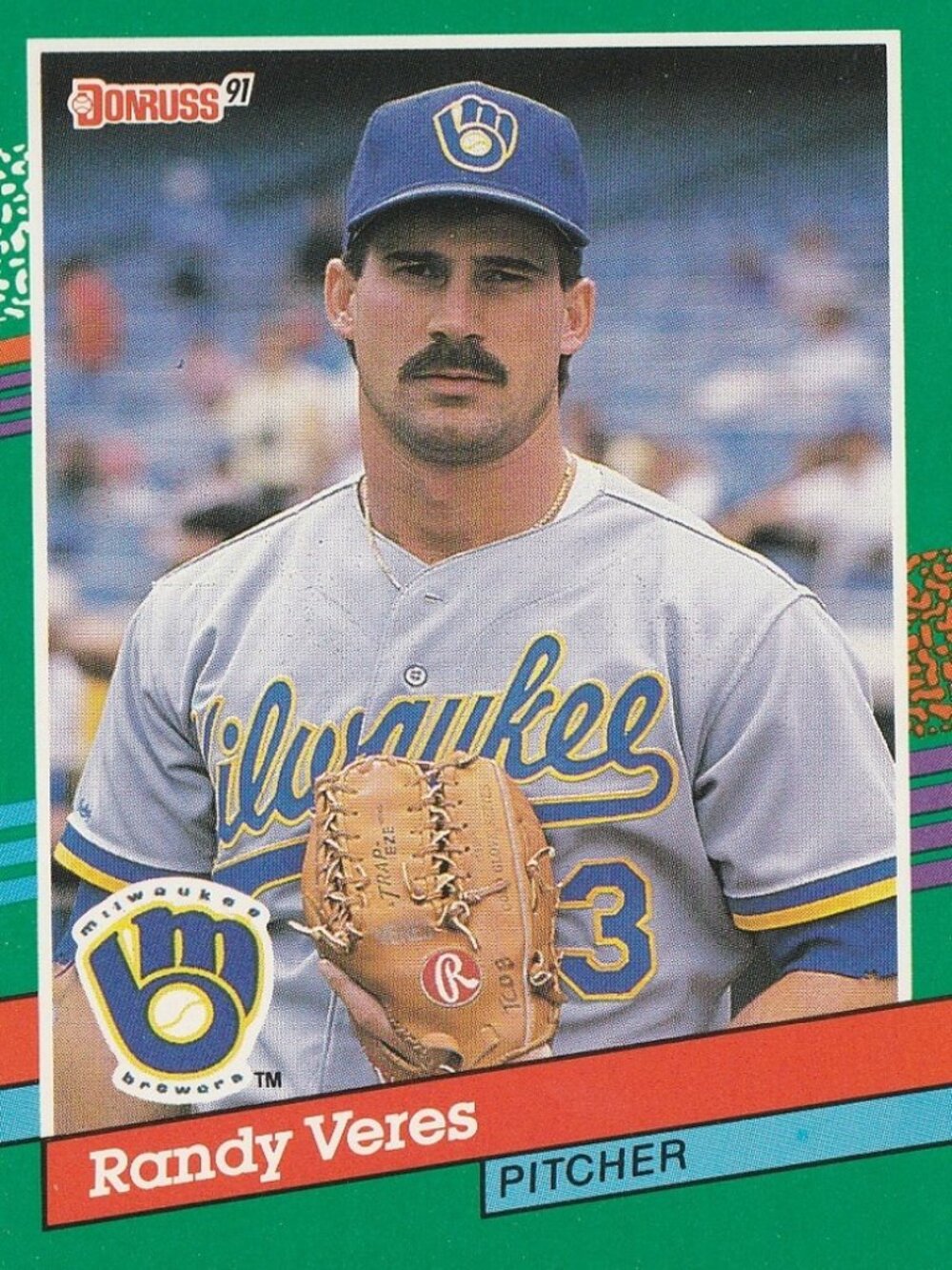 Randy Veres - Donruss 91 Baseball Card